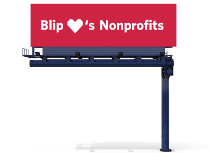 BlipLovesNonProfits